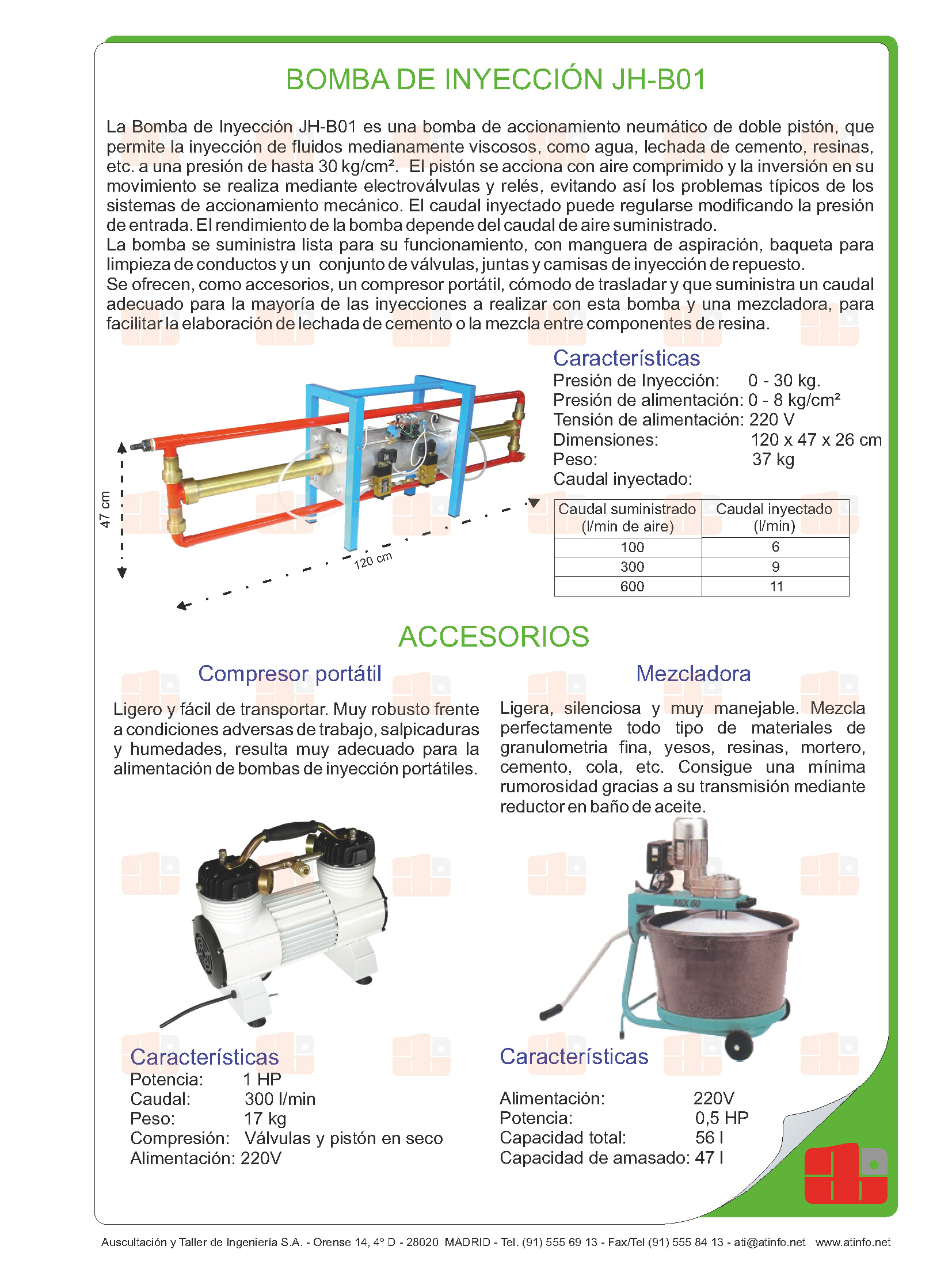Bomba de Inyección JH-B01
