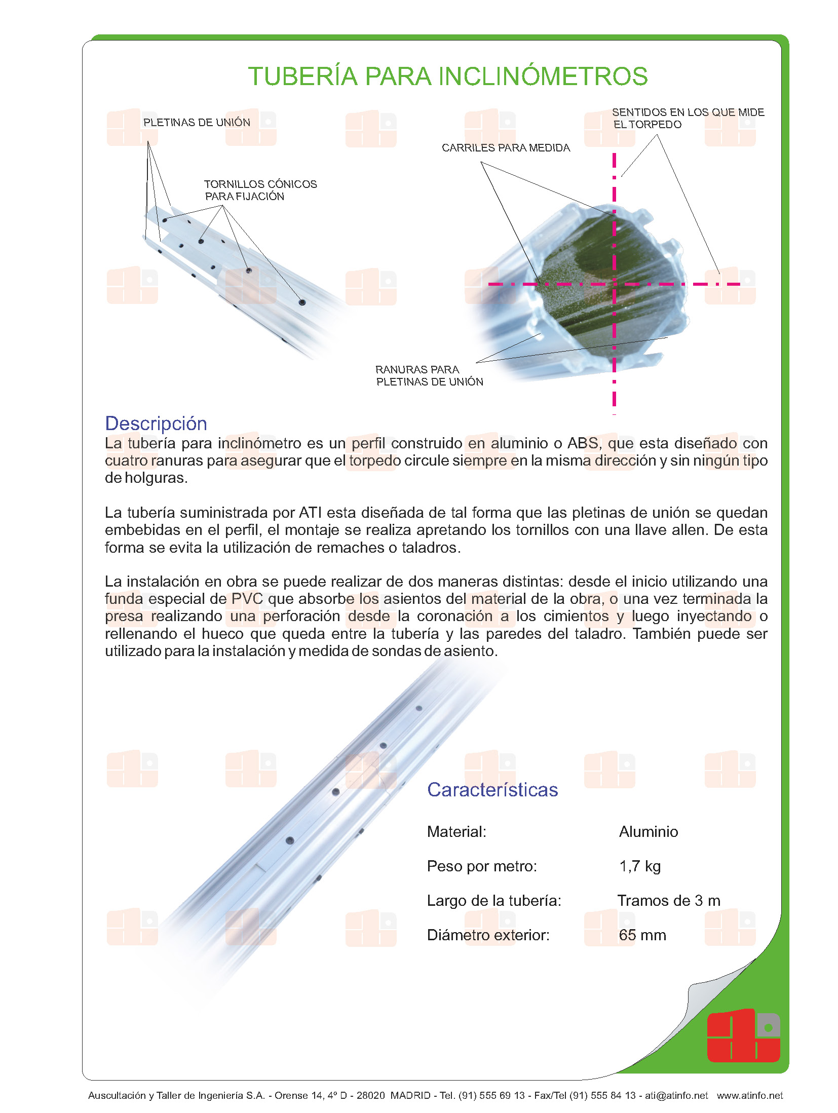 auscultacion-ingenieria-atinfo-Inclinometro-tuberia-troquel